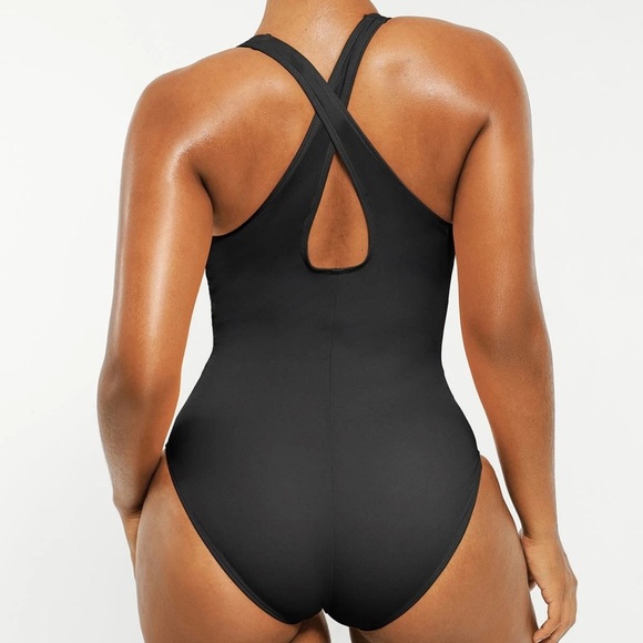 SHAPELLX Plunge Corset Shaping Swimsuit XL NW - Picture 11 of 12